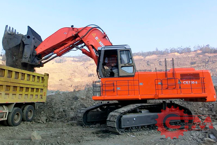 Экскаватор гусеничный BONNY CE750-8 . Фото 2