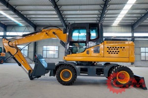 Экскаватор колесный SHANZHONG SZL150 (+гидромолот). Фото 6