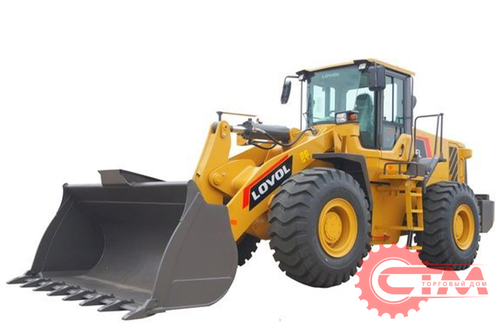 Фронтальный погрузчик FOTON FL956H. Фото 4