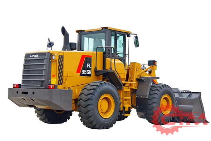 Фронтальный погрузчик FOTON FL956H. Фото 5