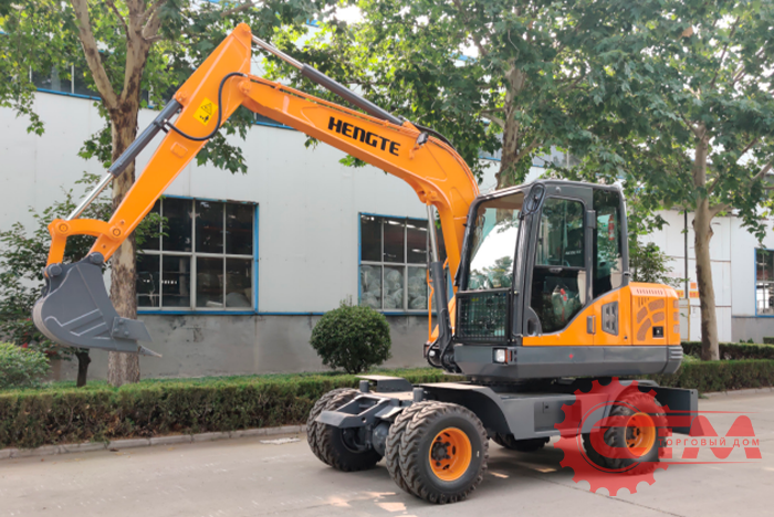 Экскаватор колесный Hengte HT75W . Фото 3