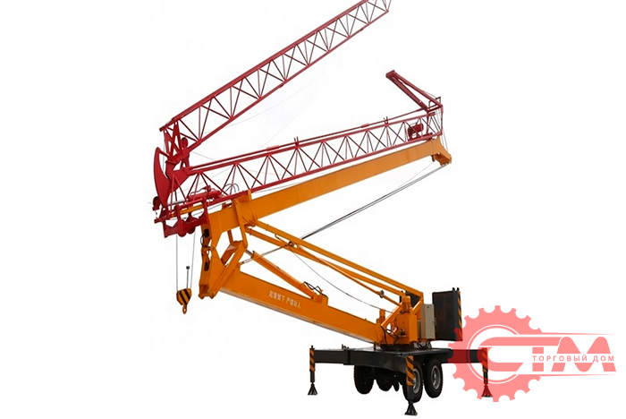 Мобильный быстромонтируемый кран Haobai ТК13. Фото 2