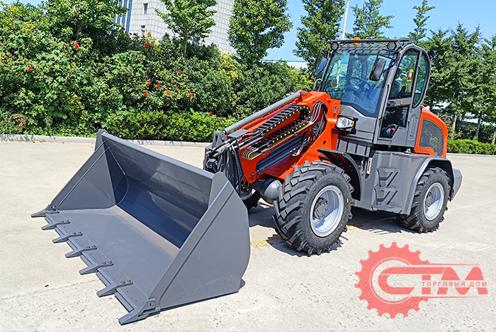 Фронтальный телескопический погрузчик YUGONG DA-T1500. Фото 4