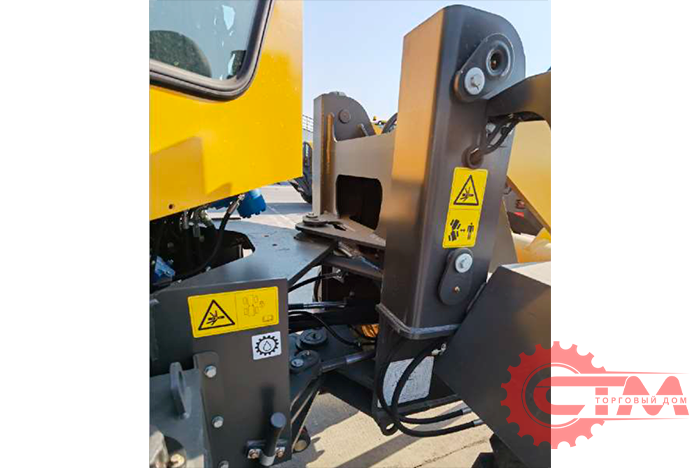 Фронтальный погрузчик SDLG LinGong L918H. Фото 5