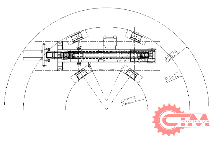 Телескопический погрузчик Yugong HNT5017. Фото 4