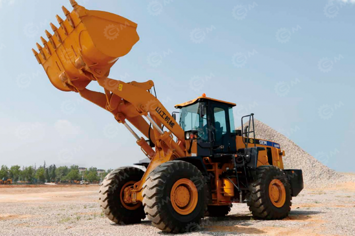 Фронтальный погрузчик VIGRUS 668 г/п 6т мосты CAT. Фото 3