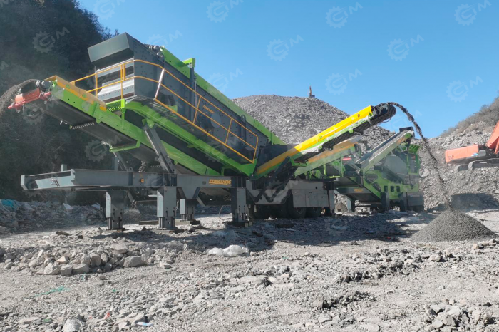 Мобильный дробильный комплекс DINGSHENG колесный. Фото 6