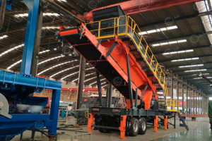 Мобильный дробильный комплекс DINGSHENG колесный. Фото 2