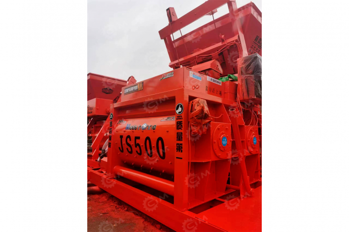 Стационарная бетоносмесительная установка JS500. Фото 2