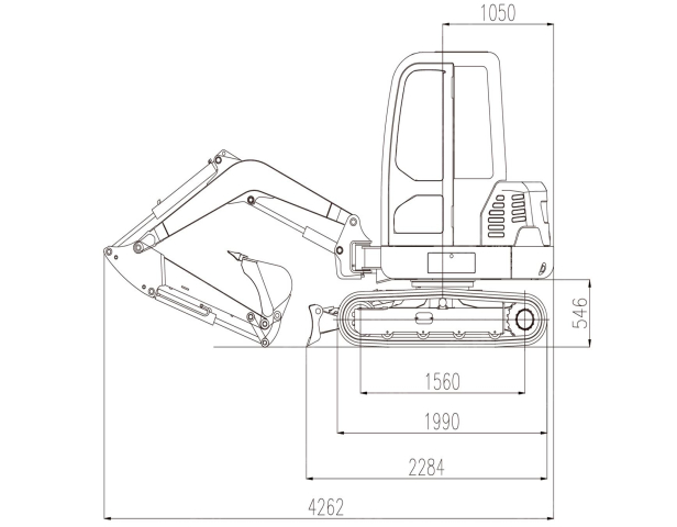 Экскаватор гусеничный SUNWARD SWE25F. Фото 4
