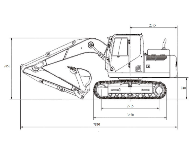 Экскаватор гусеничный SUNWARD SWE150E. Фото 4