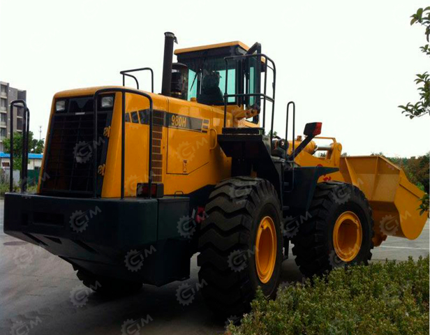 Фронтальный погрузчик Sinomach 980Н гп 7,5т угольный ковш 6м3. Фото 2