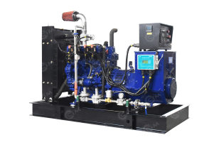 Газовый генератор КС50 + КС50 + КС50 (суммарная мощность 150 кВт), с автоматом подключения,  с шумоподавляющим кожухом. Фото 1