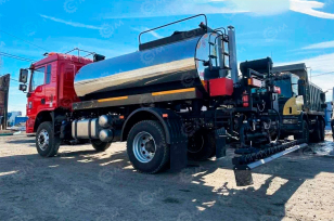 Автогудронатор на базе SHACMAN 4х2 кабина L3000 дв. 245 л.с. цистерна 7м3. Фото 1