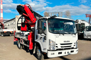 Автовышка WANBANG GKS30.5M на шасси ISUZU 4Х2 дв 94кВт высота подъёма 30,5м. Фото 1