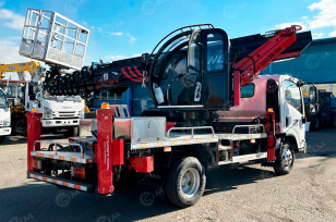 Автовышка WANBANG GKS30.5M на шасси ISUZU 4Х2 дв 94кВт высота подъёма 30,5м. Фото 7