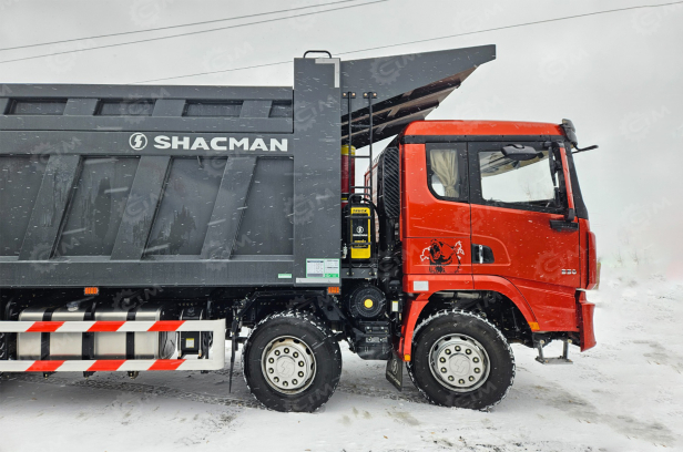 Самосвал SHACMAN 8×4 X5000 SX331863366 550л.с. С КОЗЫРЬКОМ. Фото 6