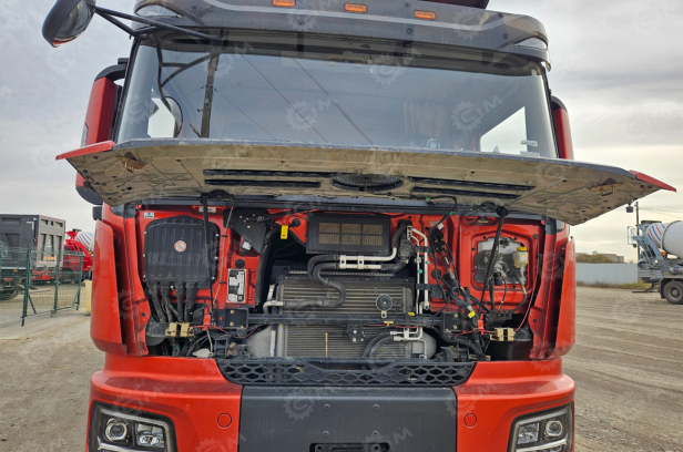 Самосвал SHACMAN 8×4 X5000 SX331863366 550л.с. С КОЗЫРЬКОМ. Фото 5