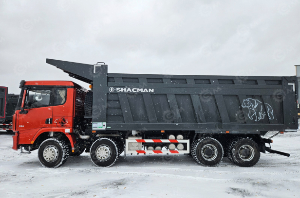 Самосвал SHACMAN 8×4 X5000 SX331863366 550л.с. С КОЗЫРЬКОМ. Фото 7