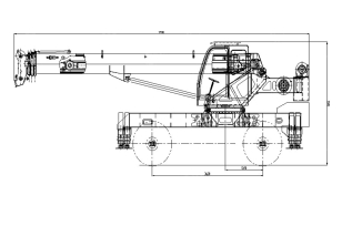 Самоходный короткобазный кран XJCM RT16 гп 16т длина стрелы 23,2м+гусек 5,4м. Фото 1