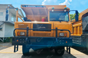 Карьерный самосвал LOVOL WT110 гп 75 тонн. Фото 5