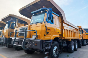 Карьерный самосвал LOVOL WT90 гп 60 тонн. Фото 4