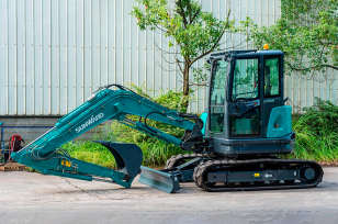 Мини-экскаватор гусеничный SUNWARD SWE60UF. Фото 1