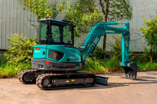 Мини-экскаватор гусеничный SUNWARD SWE60UF. Фото 4