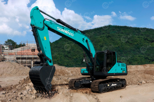 Экскаватор гусеничный SUNWARD SWE205E. Фото 1