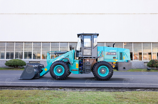 Фронтальный погрузчик Sunward SL31W. Фото 3