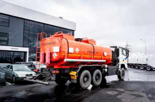 Автотопливозаправщик шасси Shacman 6×6 односкат	ATZ-17/2 X3000 дв.430 л/с цистерна 17м3 2 секции насос СBH-80 гидравлический. Фото 2