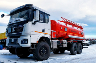 Автотопливозаправщик шасси Shacman 6×6 односкат	ATZ-17/2 X3000 дв.430 л/с цистерна 17м3 2 секции насос СBH-80 гидравлический. Фото 1