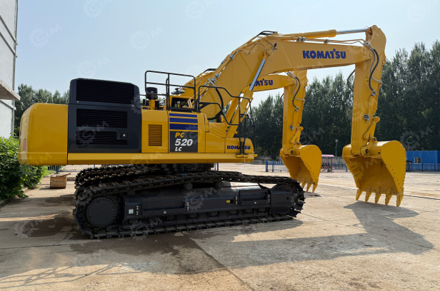Гусеничный экскаватор KOMATSU PC520-11MO, вес 51000кг, ковш 2,5-3,22м3, + дополнительная гидролиния для гидромолота. Фото 8