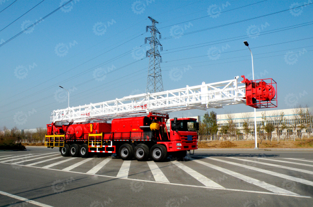 Буровая установка Dongfang ZJ40 на шасси. Фото 4