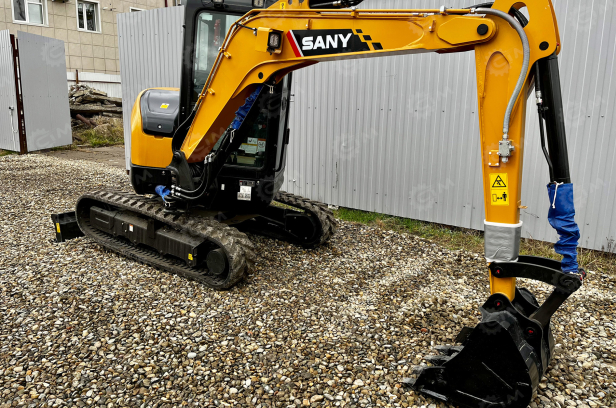Мини-экскаватор гусеничный SANY SY35U. Фото 11