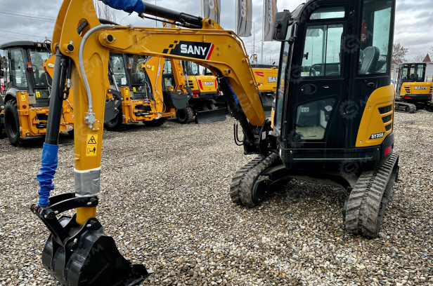 Мини-экскаватор гусеничный SANY SY35U. Фото 12