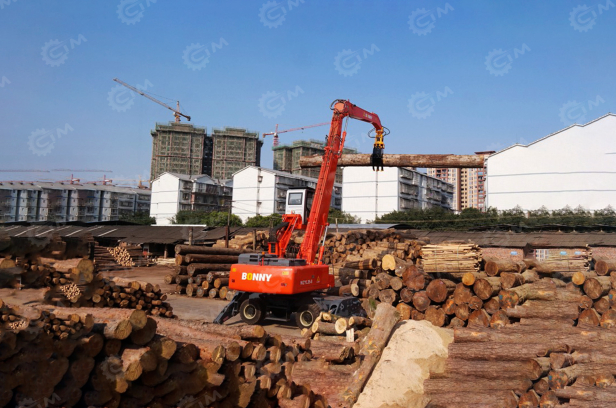 Перегружатель колесный BONNY BHW35-8 вес 34т, максимальная комплектация. Фото 5