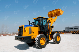 Фронтальный погрузчик Shandong SEM 636D	джойстик, кондиционер, 3 контура, быстросъем, ковш 2,0м3. Фото 3