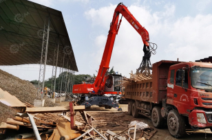 Перегружатель колесный BONNY BHW35-8 вес 34т, максимальная комплектация. Фото 4