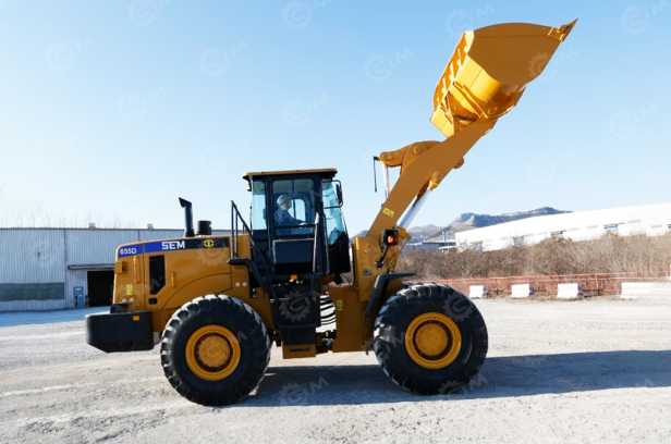 Фронтальный погрузчик Shandong SEM 655D	джойстик ковш 2,7м3+ковш 4,5м3, кондиционер, кабина rops, дв евро2. Фото 2