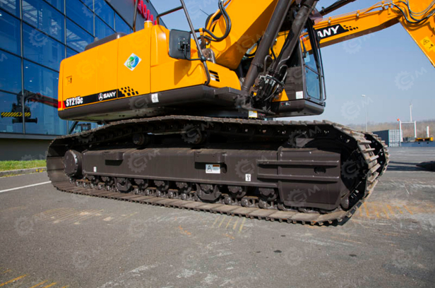 Экскаватор гусеничный  SANY SY215С стрела 8,5м длина рукояти 6,02м, планировочный ковш 1,1м3. Фото 5