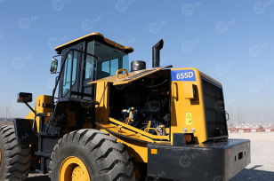 Фронтальный погрузчик Shandong SEM 655D	джойстик ковш 2,7м3+ковш 4,5м3, кондиционер, кабина rops, дв евро2. Фото 1