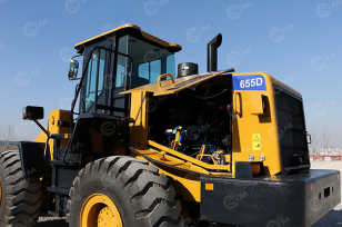 Фронтальный погрузчик Shandong SEM 655D	джойстик ковш 2,7м3, кондиционер, дв евро2. Фото 5