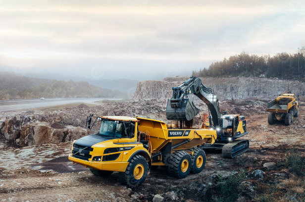 Шарнирно-сочлененный самосвал VOLVO A30G гп 29 тонн. Фото 3
