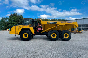 Шарнирно-сочлененный самосвал KOMATSU HM400 гп 40 тонн. Фото 3