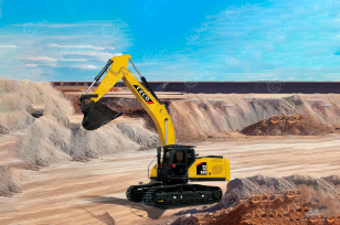 Экскаватор гусеничный гидравлический TZCO TZ380	ковш 1,9м3. Фото 1