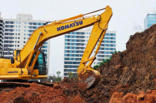 Гусеничный экскаватор KOMATSU PC225LC-11MO вес 23000кг, ковш 1,2-1,4м3,  6и цилиндровый двигатель + дополнительная гидролиния для гидромолота. Фото 1