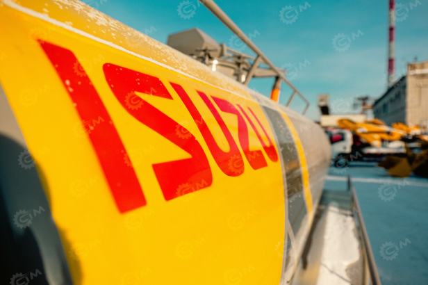 Ассенизатор (вакуумная машина) на шасси ISUZU 4x2 EST7 дв 125KW бочка 6м3 насос XD-240. Фото 15