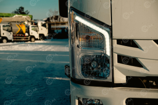 Ассенизатор (вакуумная машина) на шасси ISUZU 4x2 EST7 дв 125KW бочка 6м3 насос XD-240. Фото 14