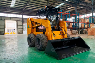 Мини-погрузчик JC100 с кондиционером 73KW. Фото 1